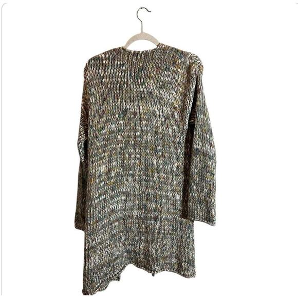 Cocogio Wool Western Open Front Cardigan Long Sweater Made In Italy Womens Sz S - Picture 2 of 6